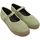 Schuhe Damen Leinen-Pantoletten mit gefloch Paez Raw Mary Jane Essential W - Essential Sage Grün