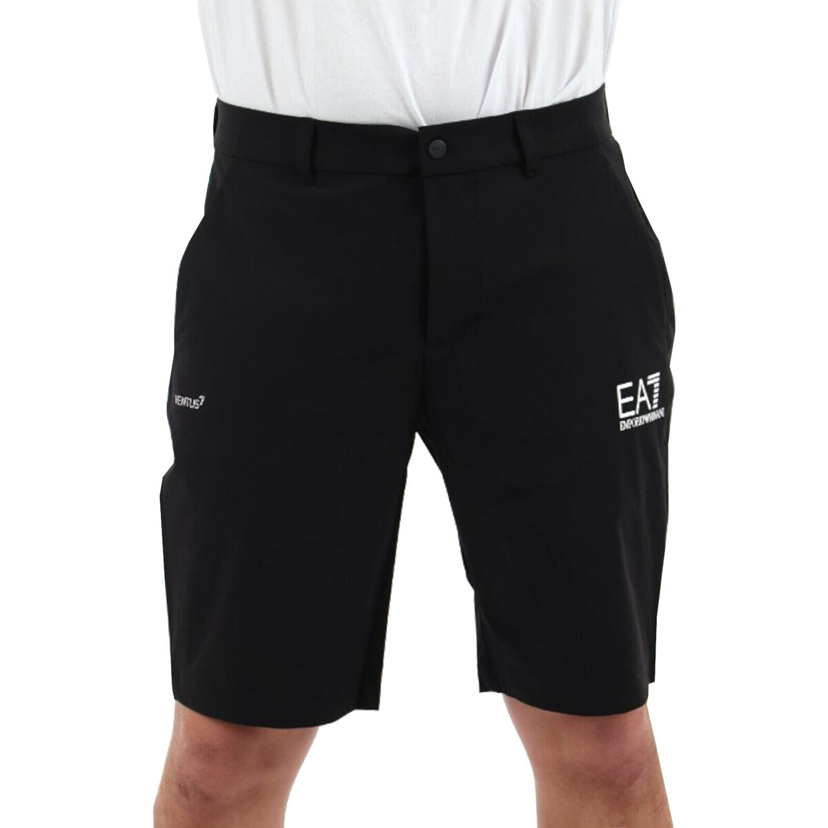 Kleidung Herren Shorts / Bermudas Emporio Armani EA7 3DPS02-PNFTZ Schwarz