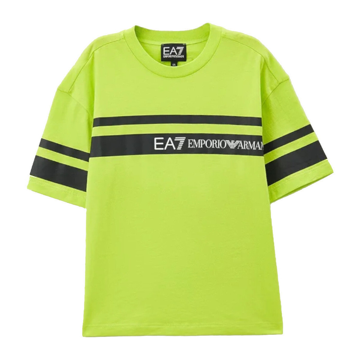 Kleidung Jungen T-Shirts Emporio Armani EA7 3DBT58-BJ02Z Grün