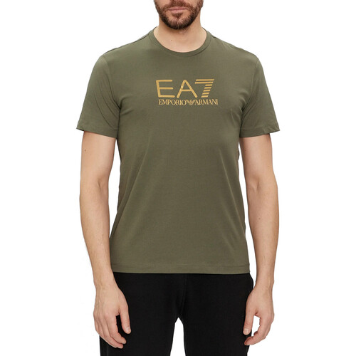 Kleidung Herren T-Shirts Emporio Armani EA7 3DPT08-PJM9Z Grün