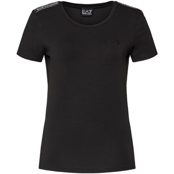 Kleidung Damen T-Shirts Emporio Armani EA7 3DTT44-TJ6SZ Schwarz
