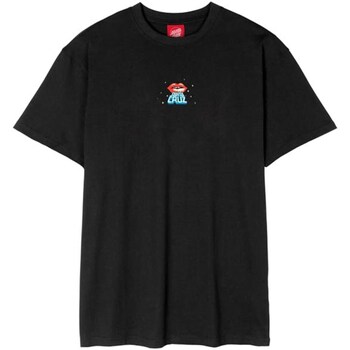 Kleidung Herren T-Shirts Santa Cruz SCA-TEE-10701 Schwarz