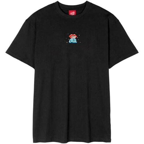 Kleidung Herren T-Shirts Santa Cruz SCA-TEE-10701 Schwarz