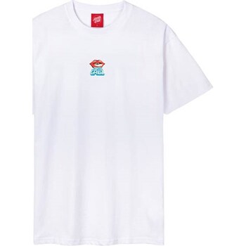 Kleidung Herren T-Shirts Santa Cruz SCA-TEE-10689 Weiss