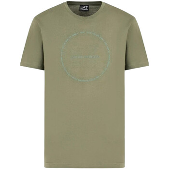 Kleidung Herren T-Shirts Emporio Armani EA7 3DPT39-PJTJZ Grün