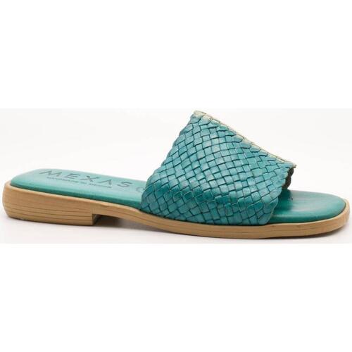 Schuhe Damen Sandalen / Sandaletten Mexas  Blau