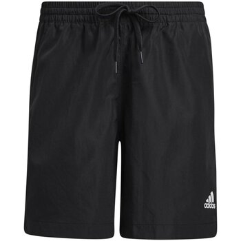 Kleidung Damen Shorts / Bermudas Adidas Sportswear Sport WVN LNGR SHORT GL0703 000 Schwarz