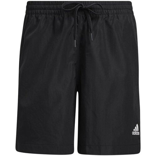 Kleidung Damen Shorts / Bermudas Adidas Sportswear Sport WVN LNGR SHORT GL0703 000 Schwarz
