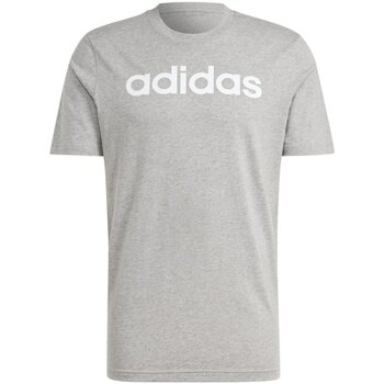 Kleidung Herren T-Shirts adidas Originals Sport M LIN SJ T,MGREYH IC9277-000 Grau