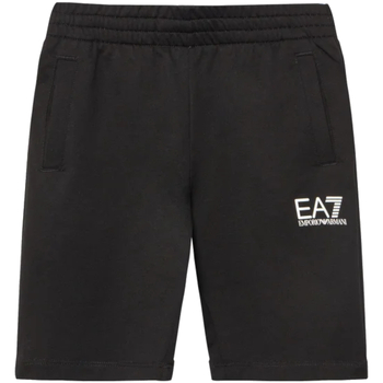 Kleidung Jungen Shorts / Bermudas Emporio Armani EA7 8NBS51-BJ05Z Schwarz