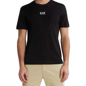 Kleidung Herren T-Shirts Emporio Armani EA7 3DPT16-PJ02Z Schwarz
