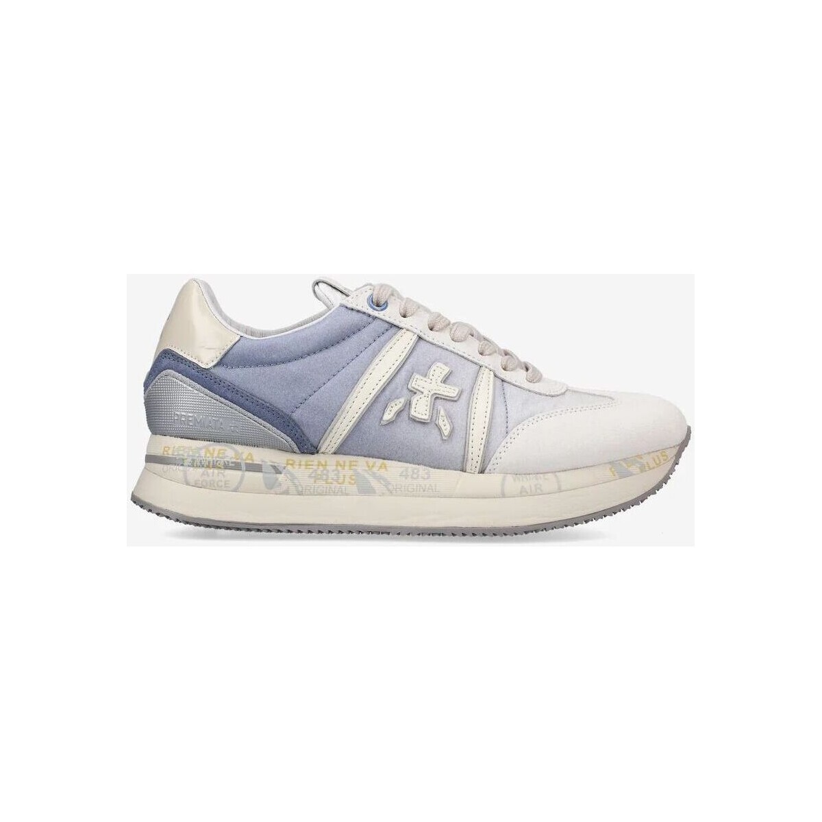 Schuhe Damen Sneaker Premiata CONNY-6672 Blau