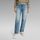 Kleidung Damen Jeans G-Star Raw D23959-D499 VIKTORIA-G668 FADED RIPPED DENALI BLUE Blau