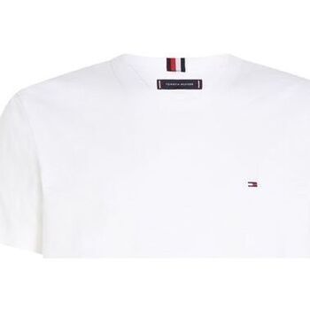 Kleidung Herren T-Shirts & Poloshirts Tommy Hilfiger MW0MW33573 SLUB-YBR WHITE Weiss