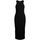 Kleidung Damen Kleider Jjxx 1224660 FOREST STR  DRESS-BLACK Schwarz