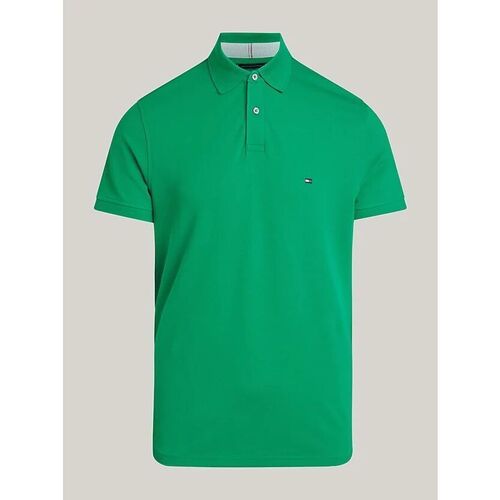 Kleidung Herren T-Shirts & Poloshirts Tommy Hilfiger MW0MW17770 - 1985 REGULAR POLO-L4B OLYMPIC GREEN Grün