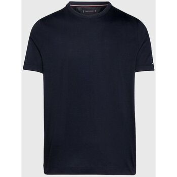 Kleidung Herren T-Shirts & Poloshirts Tommy Hilfiger MW0MW31526 MERCERIZED TEE-DW5 DESERT SKY Blau