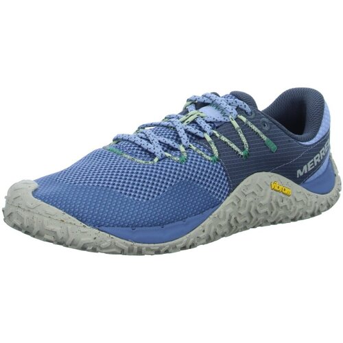 Schuhe Damen Laufschuhe Merrell Sportschuhe TRAIL GLOVE 7 J068186 Blau