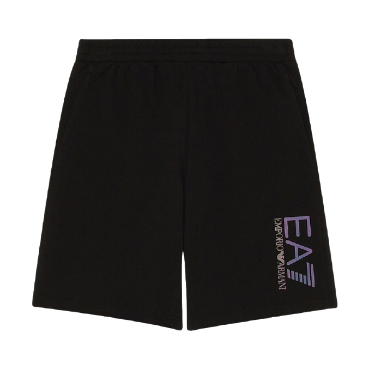 Kleidung Jungen Shorts / Bermudas Emporio Armani EA7 3DBS53-BJ05Z Schwarz