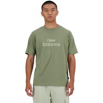 New Balance Sport essentials linear t-shirt Grün