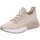 Schuhe Damen Sneaker La Strada knitted+stones 301653-4522-E Beige
