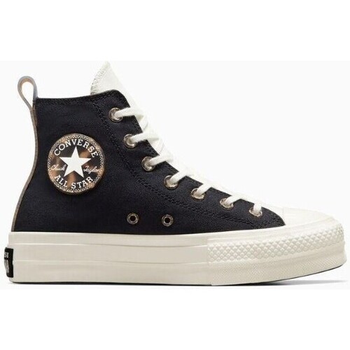 Schuhe Damen Sneaker Converse A05257C CHUCK TAYLOR ALL STAR LIFT Schwarz