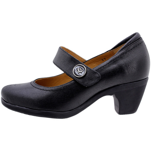 Schuhe Damen Ballerinas Gasymar 1481 Schwarz