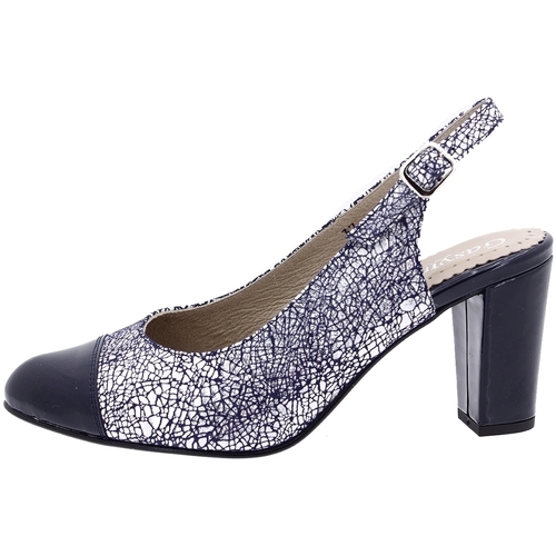 Schuhe Damen Pumps Gasymar 180212 Blau