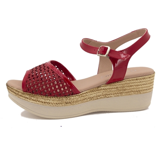Schuhe Damen Sandalen / Sandaletten Gasymar 1981 Rot