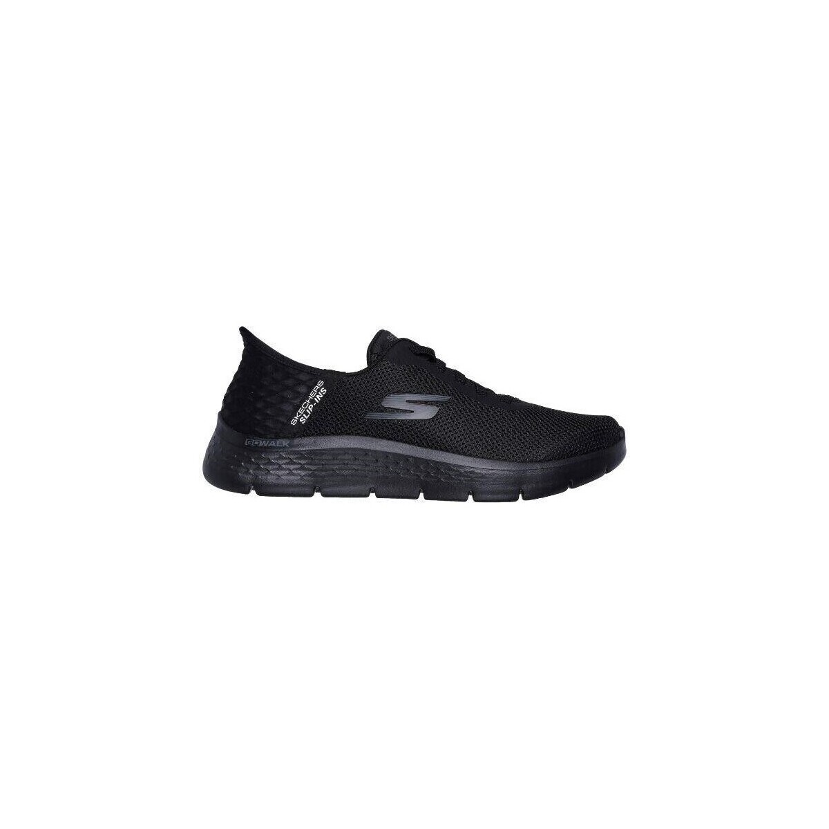 Schuhe Herren Sneaker Low Skechers 216496 GO WALK FLEX SLIP IN Schwarz