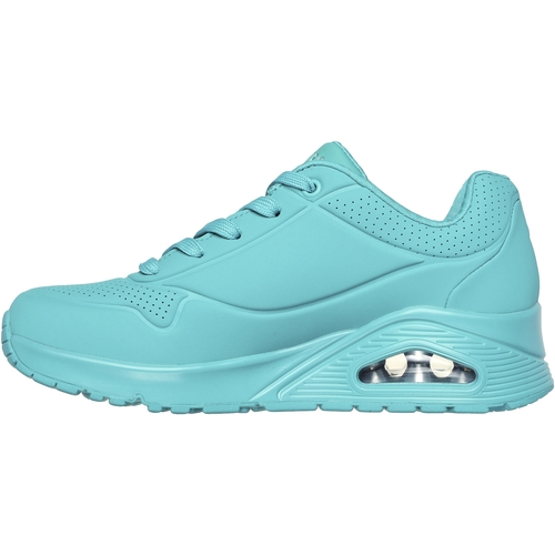 Schuhe Damen Sneaker Low Skechers 230298 Blau