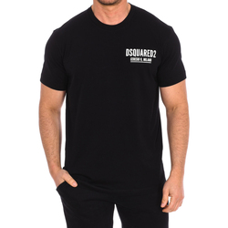 Kleidung Herren T-Shirts Dsquared S71GD1116-D20014-900 Schwarz
