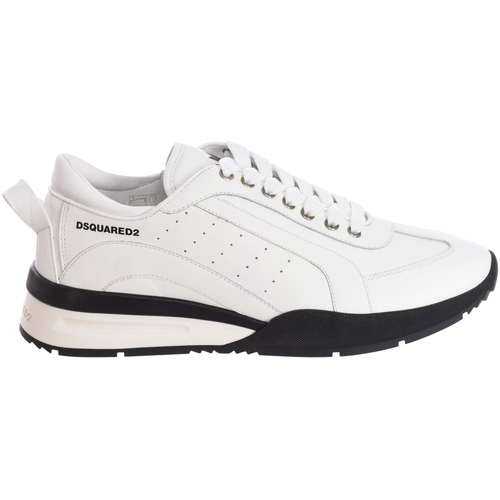 Schuhe Herren Sneaker Low Dsquared SNM0262-01500001-1062 Weiss