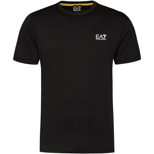 Kleidung Herren T-Shirts & Poloshirts Emporio Armani EA7 T-Shirt Schwarz