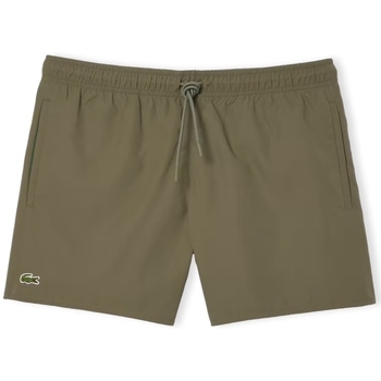 Lacoste Quick Dry Swim Shorts - Vert Kaki Grün