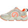 Schuhe Damen Sneaker No Name Krazee Runner Suede Knit Femme Sable Dove Orange Multicolor