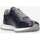 Schuhe Herren Sneaker High Melluso U56013-BLU Blau