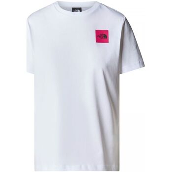 Kleidung Damen T-Shirts & Poloshirts The North Face NF0A87EH W SS COORDINATES TEE-FN4 Weiss