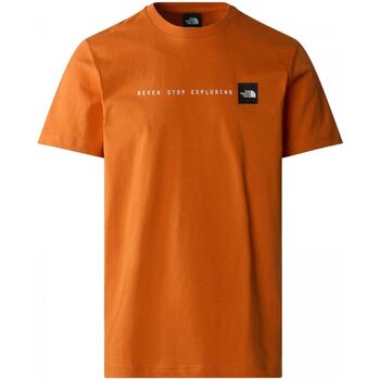 The North Face  T-Shirts & Poloshirts NF0A87NS M SS NSE TEE-PCO ORANGE