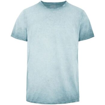 Kleidung Herren T-Shirts & Poloshirts Bomboogie TM7412 TJEP4-241F AZURE PASTEL Blau