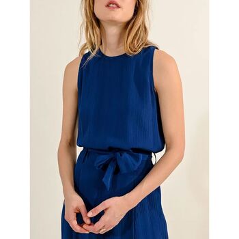 Kleidung Damen Tops Molly Bracken T1801CP-NAVY BLUE Blau