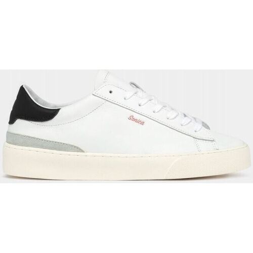Schuhe Herren Sneaker Date M401-SO-CA-WB - SONICA-WHITE BLACK Weiss