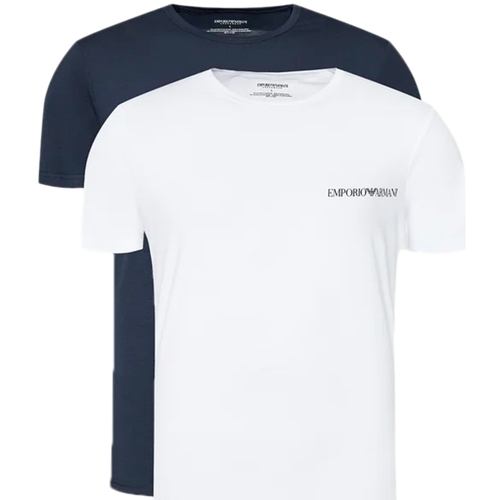 Kleidung Herren T-Shirts Emporio Armani pack x2 eagle Multicolor