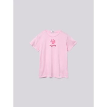 Kleidung Mädchen T-Shirts & Poloshirts Replay SG7479.065.20994-066 Rosa