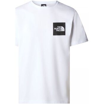 The North Face  T-Shirts & Poloshirts NF0A87ND M SS FINE TEE-FN4 WHITE