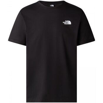 Kleidung Herren T-Shirts & Poloshirts The North Face NF0A87NP M SS BOX NSE TEE-JK3 BLACK Schwarz