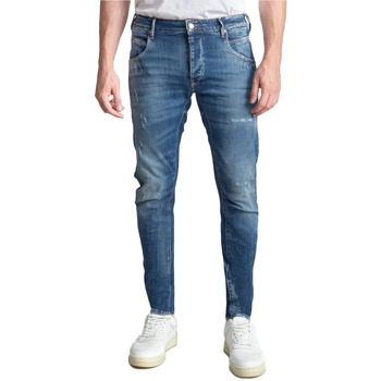 Kleidung Herren Jeans Le Temps des Cerises tapered Blau