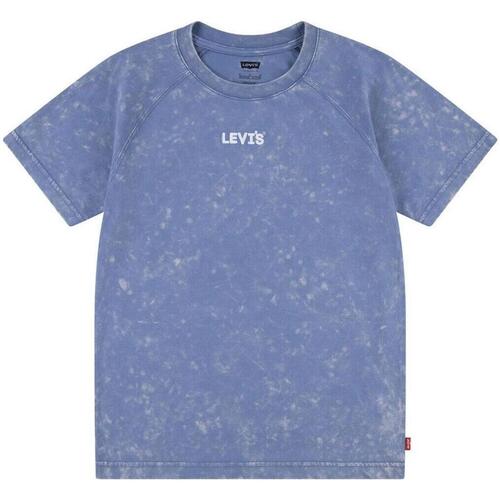 Kleidung Jungen T-Shirts & Poloshirts Levi's  Blau