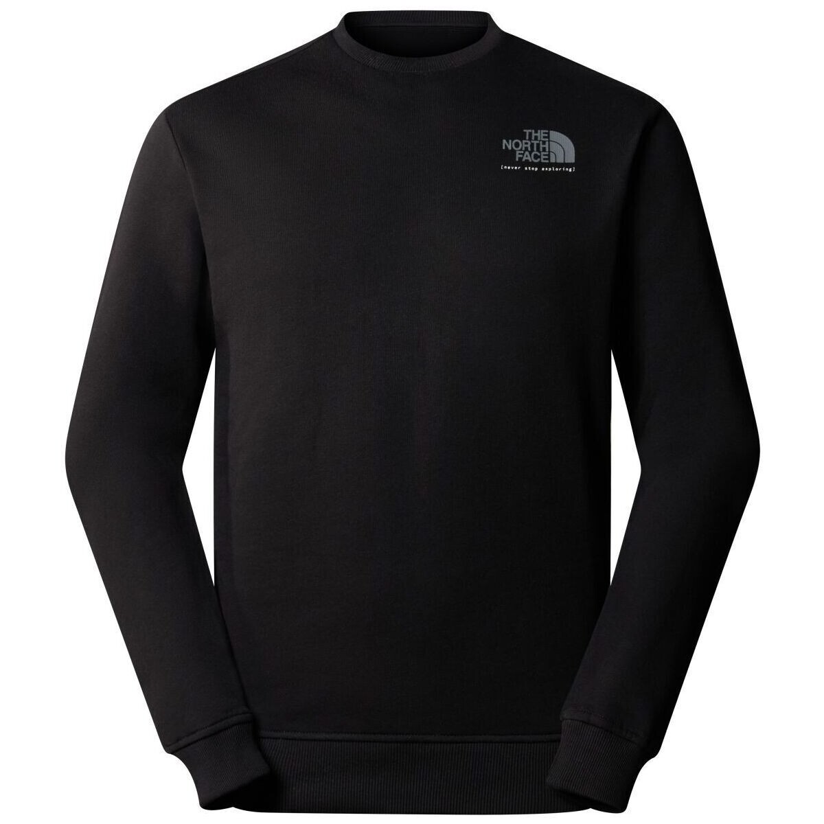 Kleidung Damen Sweatshirts The North Face NF0A87EU M GRAPHIC CREW 3-JK3 BLACK Schwarz