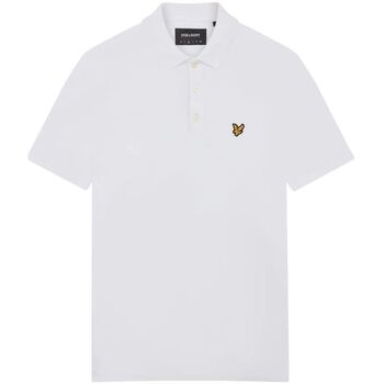 Lyle & Scott  T-Shirts & Poloshirts SP400VOGX PLAIN SHIRT-626 WHITE
